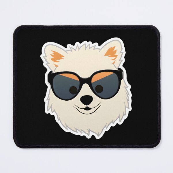 Item preview, Eskimo Dog in Cool Sunglasses designed and sold by CUTEDOGGIEZ.