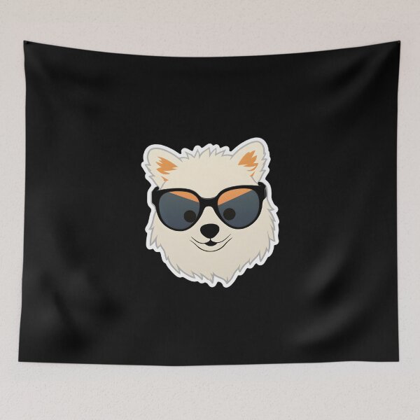 Item preview, Eskimo Dog in Cool Sunglasses designed and sold by CUTEDOGGIEZ.