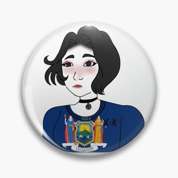 Item preview, Doomer Girl Wojak - New York designed and sold by AztecaPixels.
