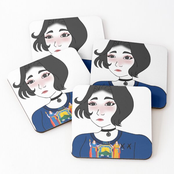 Item preview, Doomer Girl Wojak - New York designed and sold by AztecaPixels.