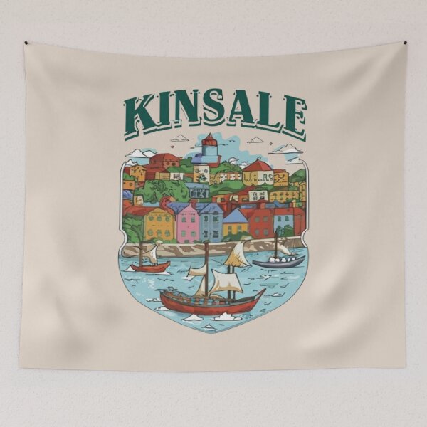 Item preview, Kinsale Harbour Sailboat View designed and sold by UrbanGraphixs.