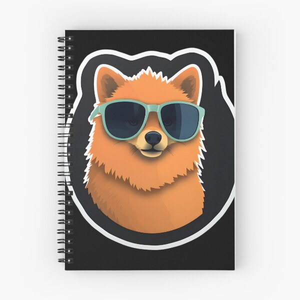 Item preview, Finnish Spitz in Cool Sunglasses designed and sold by CUTEDOGGIEZ.