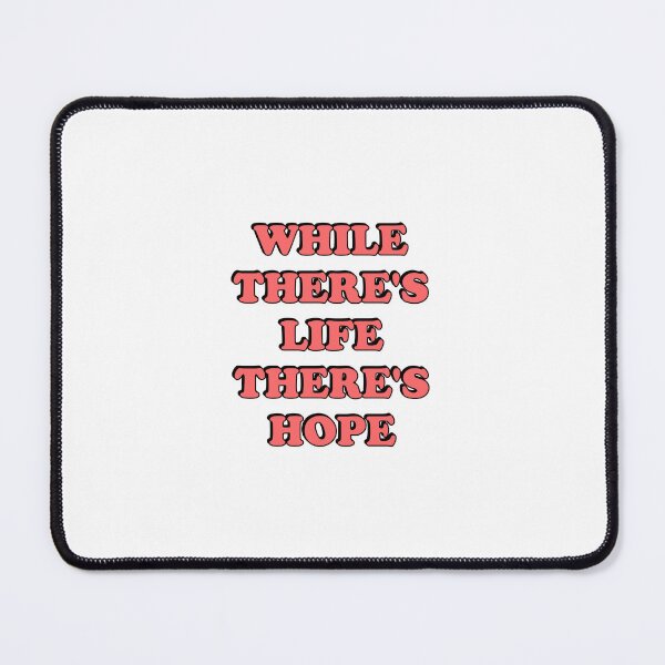 Item preview, While there's life, there's hope - Cicero Quotes designed and sold by Inspirationmotivation.