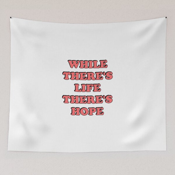 Item preview, While there's life, there's hope - Cicero Quotes designed and sold by Inspirationmotivation.