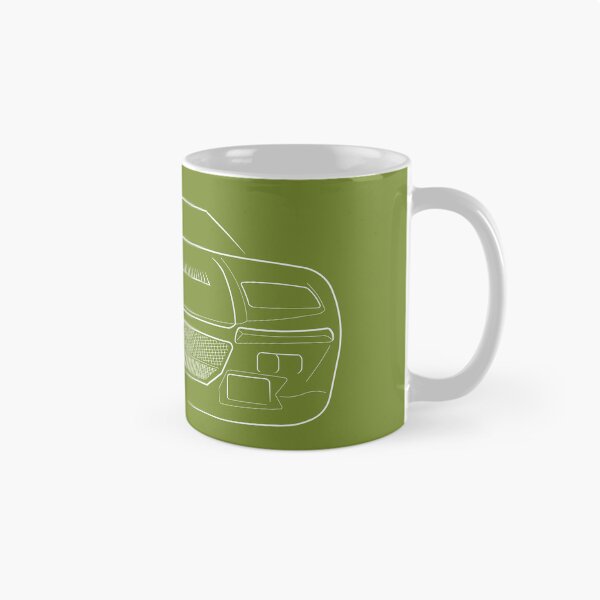 Item preview, DeTomaso Pantera - front stencil, white designed and sold by mal-photography.