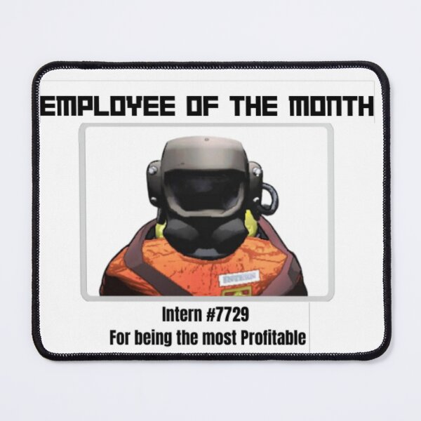 Item preview, Lethal Company Employee of the Month designed and sold by EmberlyDawn.