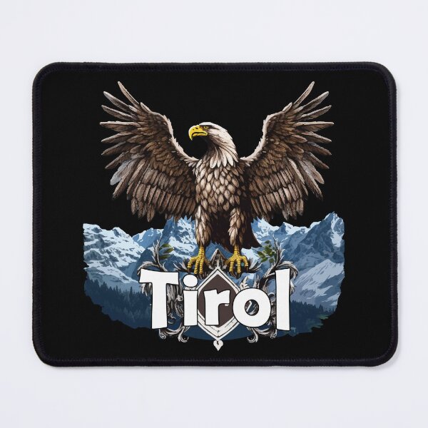 Item preview, Tyrolean eagle loyalty to the state of Tyrol, golden eagle designed and sold by Andrea-Design.