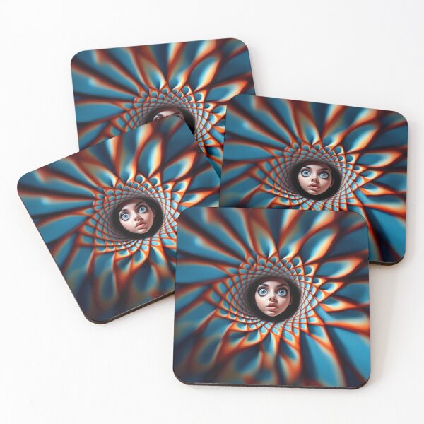 Item preview, Mesmerizing Spiral Illusion with Mystic Girl’s Gaze designed and sold by RevGens.