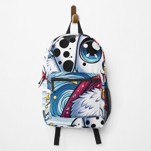 Artikelvorschau, Van Gogh Sternennacht-Stil Kawaii Dalmatiner für Weihnachten entworfen und verkauft von CandyDroidMerch.