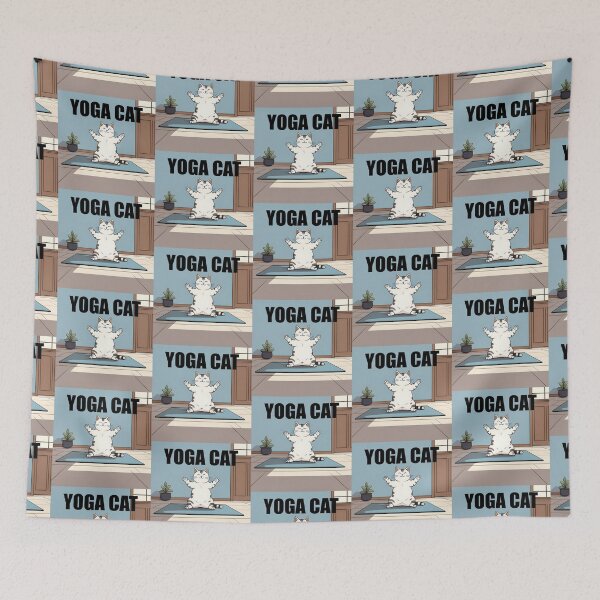 Item preview, Yoga Cat designed and sold by Catophile.