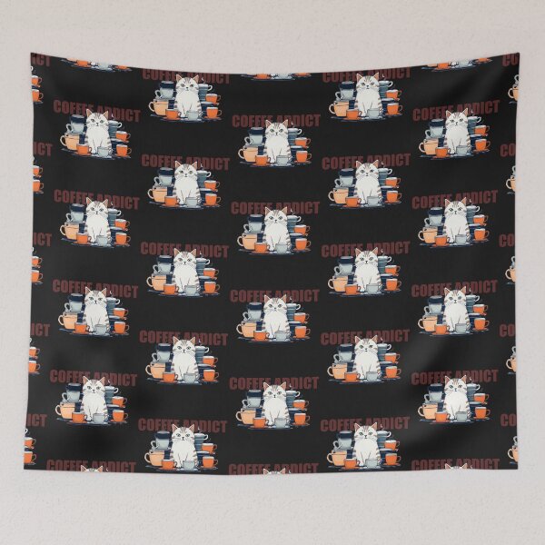 Item preview, coffee addict designed and sold by Catophile.