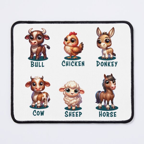 Item preview, Cute Animal Pack 2 of 2 designed and sold by Nadaillustrada.