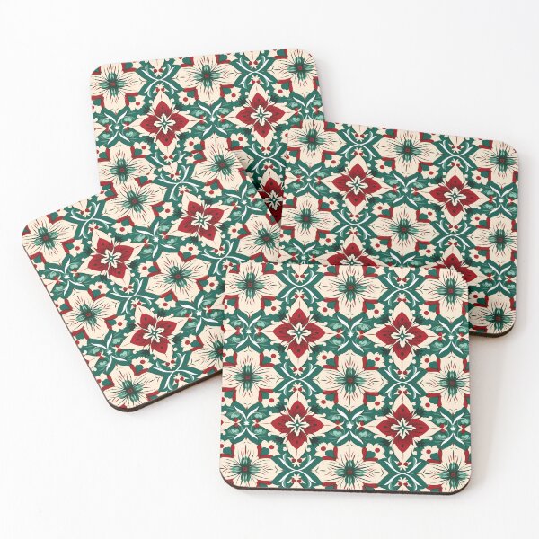 Item preview, Beautiful seamless pattern tile with decorative stylized flowers designed and sold by mliotard.