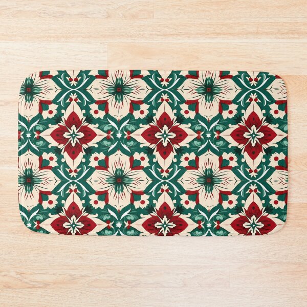 Item preview, Beautiful seamless pattern tile with decorative stylized flowers designed and sold by mliotard.