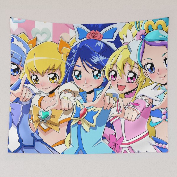 Item preview, Heartcatch Precure!, Smile Precure!, Dokidoki! Precure, Go! Princess Precure, Precure All Stars, Minazuki Karen, Cure Aqua, Cure Sunshine, Myoudouin Itsuki, Cure Beauty designed and sold by AbominationShop.