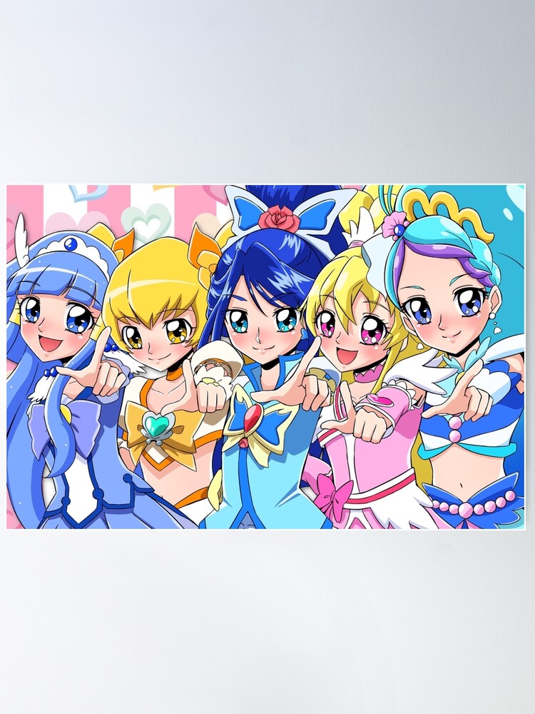 In addition to the adult designs of Rin, Saki and Mai being