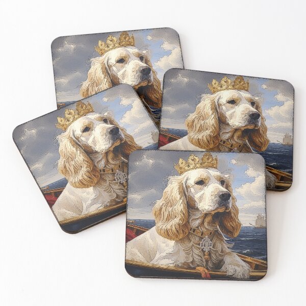 Item preview, royal dog 018 tileartwork designed and sold by tileartwork.