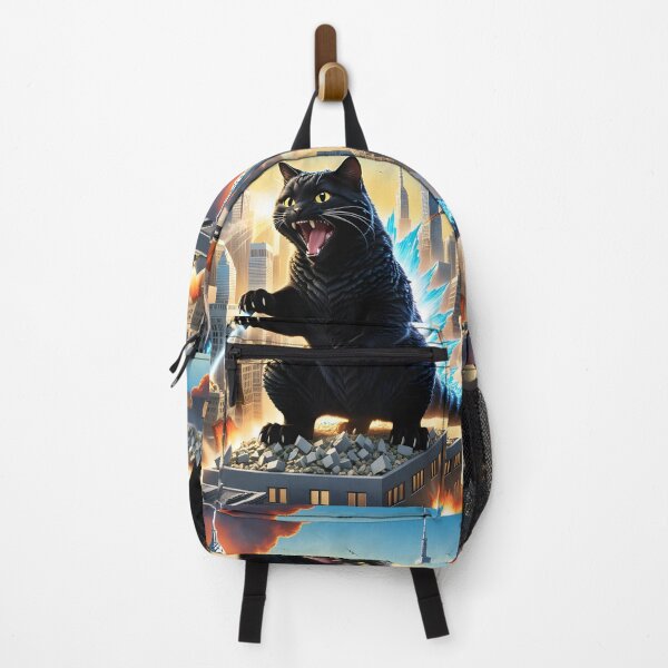 Vista previa del artículo con la obra «Catzilla», diseñado y vendido por Catophile.