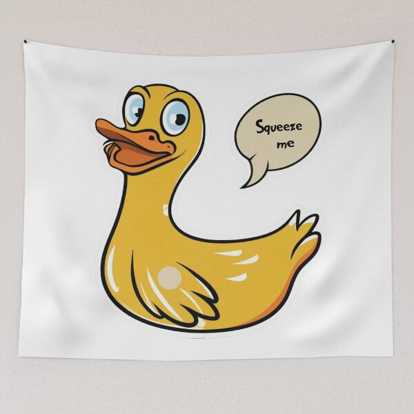 Item preview, Yellow rubber duck, squeeze me designed and sold by LuckyFamily.