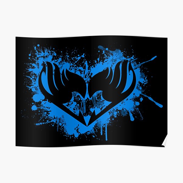 Fairy Tail Sign Posters Redbubble