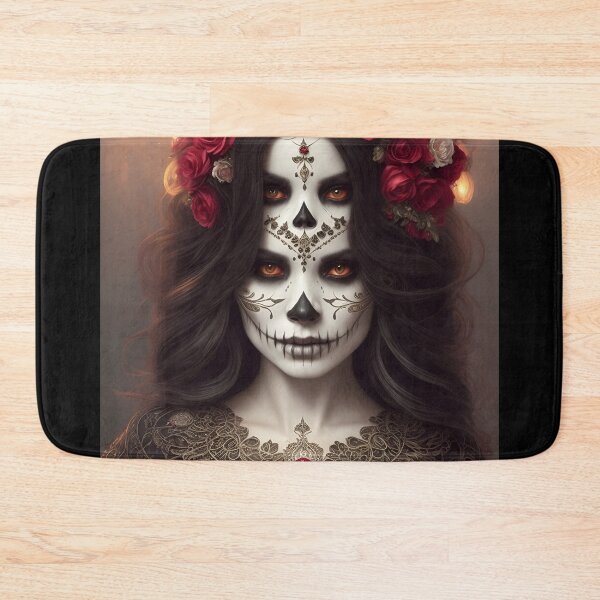 Item preview, Elegant gorgeous La Calavera Catrina, Lady of the afterlife, the Elegant Skull designed and sold by Fantasymachine.