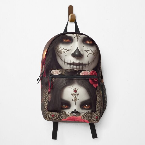 Item preview, Elegant gorgeous La Calavera Catrina, Lady of the afterlife, the Elegant Skull designed and sold by Fantasymachine.