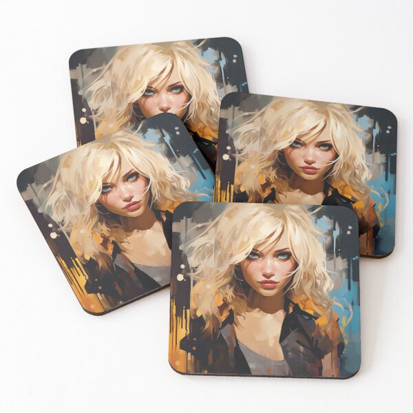 Item preview, Superbe street art graphic design pop culture woman portrait designed and sold by mliotard.
