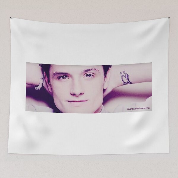 Item preview, Josh Hutcherson Whistle Meme Bumper Sticker designed and sold by hyperfocusrach.