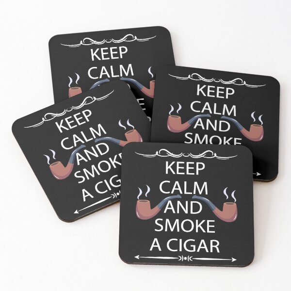 Item preview, Funny Key Quote, Keep Calm And Smoke A Cigar Design, Cool Key  designed and sold by NEGI STORE ★★★★★.