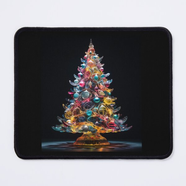 Item preview, Radiant Christmas Tree Hoho Happy Holidays designed and sold by OliveAndSnow.