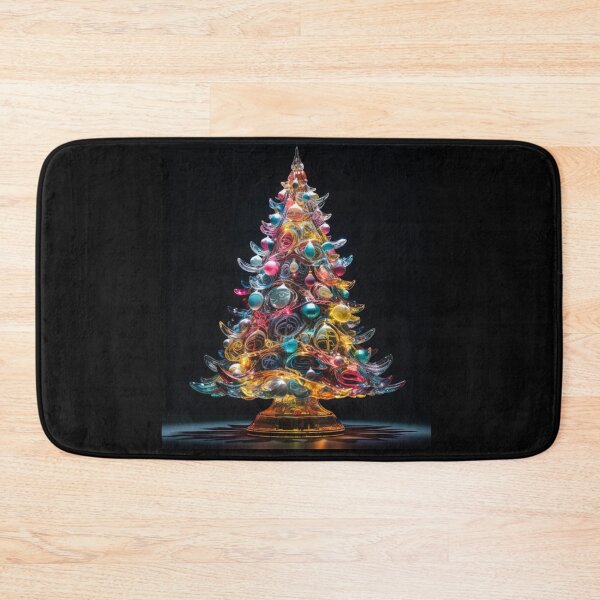 Item preview, Radiant Christmas Tree Hoho Happy Holidays designed and sold by OliveAndSnow.