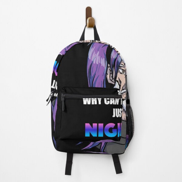 Item preview, Call it Nightcore: Old Man in Purple Anime Wig (Funny) designed and sold by AidanThomasArt.