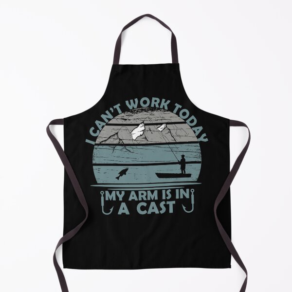 Item preview, I can't work today, my arm is in a cast funny fishing quotes fisherman sayings designed and sold by Alexaltay.