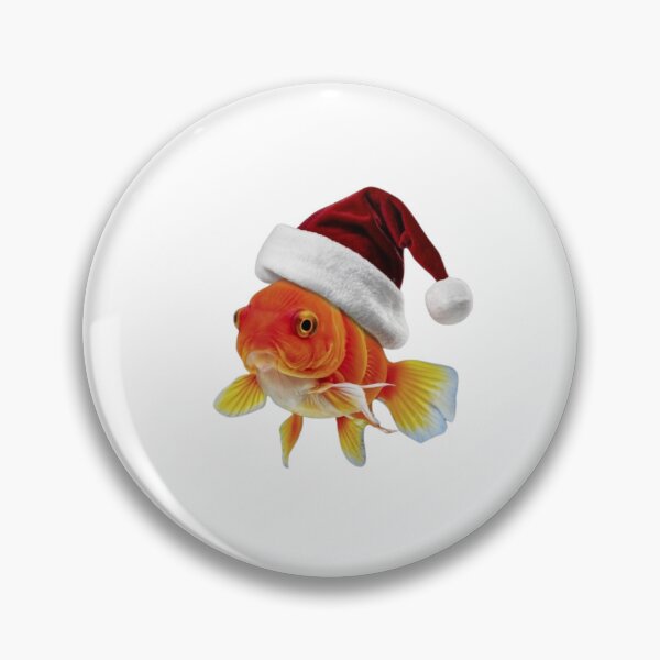 Aperçu de l'œuvre Poisson rouge de Noël créée et vendue par PulseGraph.