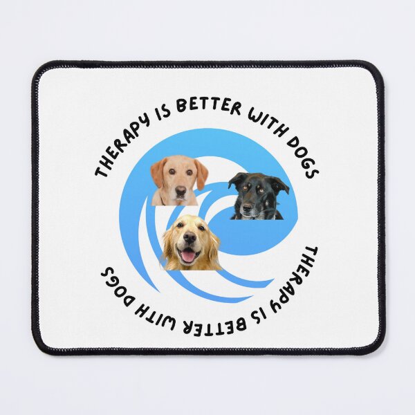 Item preview, Therapy is better with dogs - Rory, Nova, & Stella edition designed and sold by Restorative Therapy & Counseling Services.