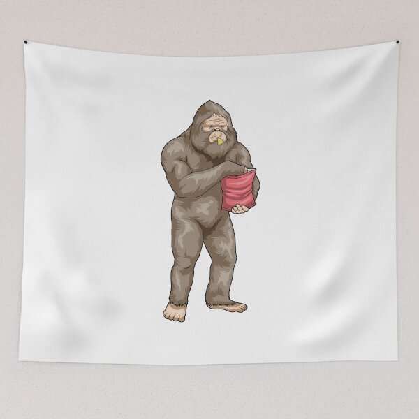 Item preview, Bigfoot Halloween Potato chips designed and sold by Snabdesign84.