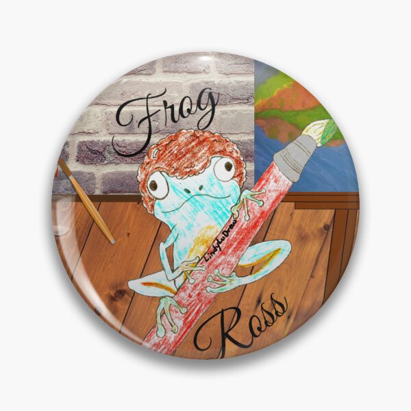 Item preview, Frog Ross Art designed and sold by LindyLuDrew.