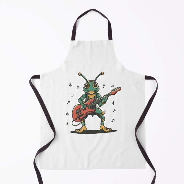 Item preview, A cool grasshopper playing guitar designed and sold by Coollzone.