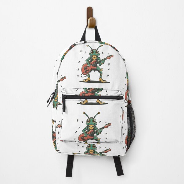 Item preview, A cool grasshopper playing guitar designed and sold by Coollzone.