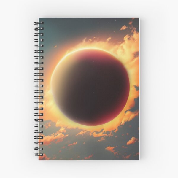 Item preview, Total Solar Eclipse Art designed and sold by EmeraldeaArt.