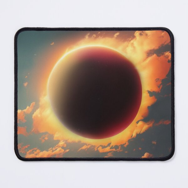 Item preview, Total Solar Eclipse Art designed and sold by EmeraldeaArt.
