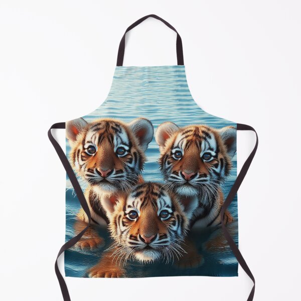 Item preview, 3 tigers swimming designed and sold by autrouvetout.