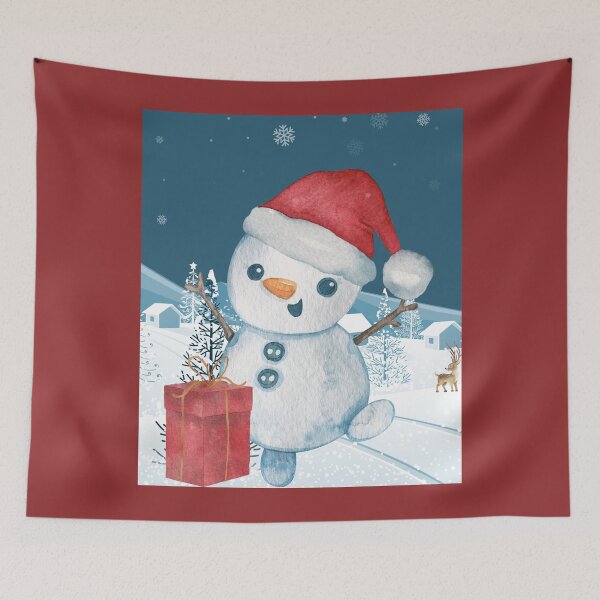Item preview, Snowman - Christmas magic designed and sold by MM-flight-art.