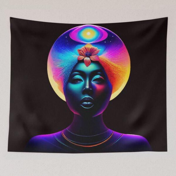 Item preview, African American Woman Silhouette Colorful designed and sold by vuslatmedia.