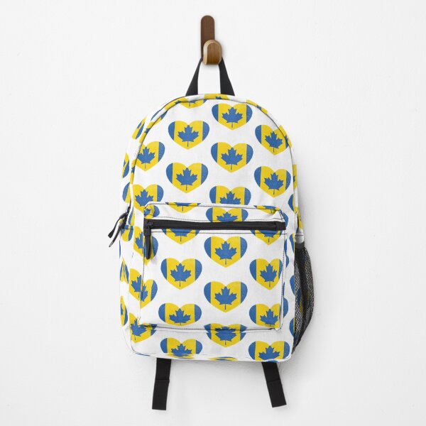 Item preview, Ukraine Ukrainian Canada Canadian Heart Love Flag designed and sold by FlagX.