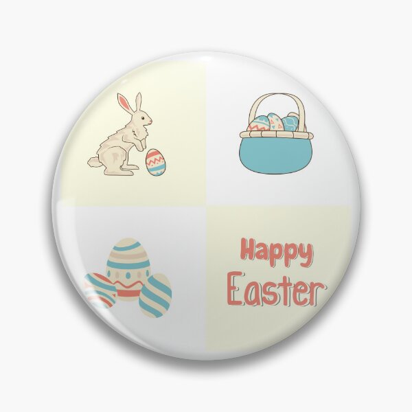 Item preview, Happy Easter Eggs Eastern Star Easter Bunny designed and sold by OliveAndSnow.