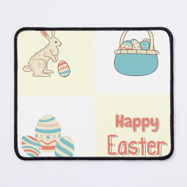 Item preview, Happy Easter Eggs Eastern Star Easter Bunny designed and sold by OliveAndSnow.
