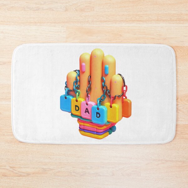 Item preview, Hand with DAD Plaques designed and sold by Glariix.