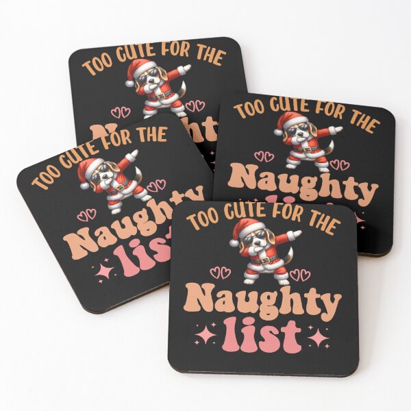 Item preview, "Too Cute for the Naughty List: Dabbing Beagle Christmas Delight" designed and sold by Xhevahir.