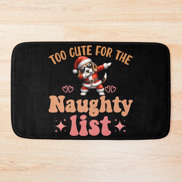 Item preview, "Too Cute for the Naughty List: Dabbing Beagle Christmas Delight" designed and sold by Xhevahir.